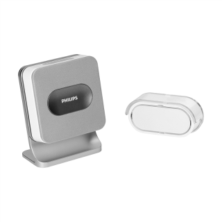 Philips WelcomeBell MP3 dzwonek bezprzewodowy, 8 melodii, funkcja wgrywania MP3, zakres działania max. 300m  531114/ORN