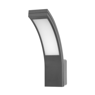 PIRYT LED 10W, oprawa ogrodowa 800lm, IP54, 4000K, szara  AD-OP-6109GLPM4/ORN