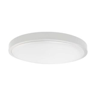 Plafon LED / Średnica: 295mm / Barwa:4000K / 2400lm /Klosz: Okrągły mleczny biała ramka / IP44 VT-8624 24W  7619/VTC