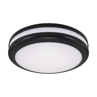 Plafoniera hermetyczna BIRMA 2xE27 BLACK  04562/IDE