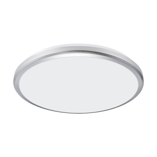 Plafoniera hermetyczna LED PLANAR LED 18W SILVER NW  03839/IDE