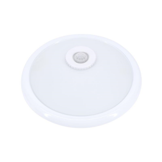 Plafoniera Tazan Z Czuj. Podczer. 2x40w E27 Ip20 Szkło+stal+plastik  C38-ST75-240G-PIR/BMK