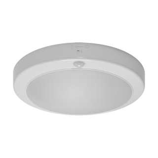 Plafoniera z czujnikiem ruchu LOPEZ LED S 18W NW WHITE  03594/IDE