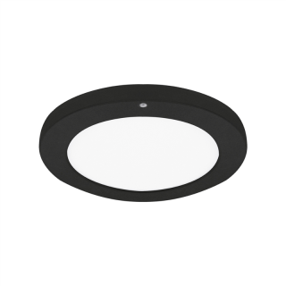 Plafoniera z czujnikiem ruchu OLGIERD LED C MVS 12W BLACK CCT  04552/IDE