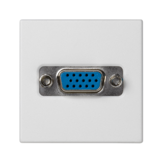 Płytka K45 złącza VGA (D-Sub 15) 45x45mm  K100B/9/KON