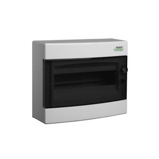 PNS 12T Plastikowa rozdzielnica n/t, przezroczyste drzwi IP40, 12M 1x12 modułów  101498/NOA