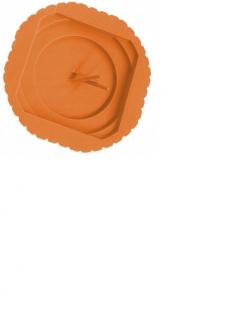 Pokrywa montażowa fi 68, pomarańczowa; A.0057, PAWBOL  A.0057/PAW