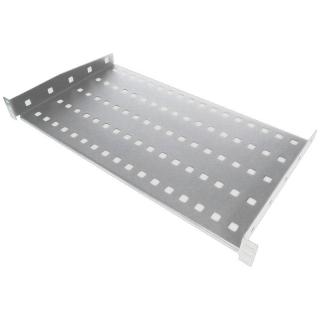 Półka stała 19" 1U głęb.250mm kolor szara, 2 punkty mocowania  SA-P-19-1U-250-2-S/ALA