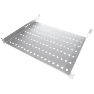 Półka stała 19" 1U głęb.350mm kolor czarny, 4 punkty mocowania  SA-P-19-1U-350-4-S-01/ALA