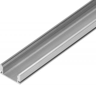 Profil aluminiowy do taśm LED srebrny, 2000 x 17 x 7 mm, nawierzchniowy  AD-LP-6506G/2M/50/ORN