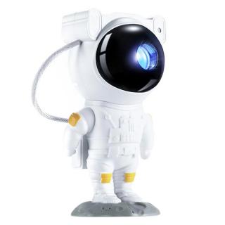 Projektor gwiazd ASTRONAUTA STOJĄCY LED CF01 XO biały; T-09555, PLASTROL  T-09555/PLR
