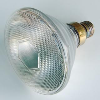 Promiennik podczerwieni przeźroczysty PAR E27 175W 230V szkło twarde PRASOWANE 5000h  PRO-2185/HLS