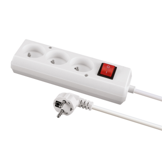 Przedłużacz z uziemieniem i włącznikiem TOR 3 3m 16A ON/OFF  04295/IDE
