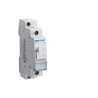 Przekaźnik bistabilny 24VAC/12VDC 1NO 16A; EPN513, HAGER  EPN513/HAG