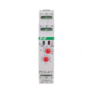 Przekaźnik czasowy PCG-417, styki: 2NO przełącznik gwiazda-trójkąt  PCG-417DUO/FIF
