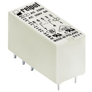 Przekaźnik elektromagnetyczny, miniaturowy, do obwodu drukowanego i gniazda wtykowego, RM84-2012-35-5024; RELPOL  604615/REL