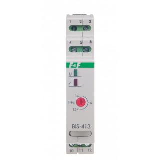 Przekaźnik impulsowy z wyłącznikiem czasowym 16A 230VAC 1P; BIS-413, FF  BIS-413/FIF