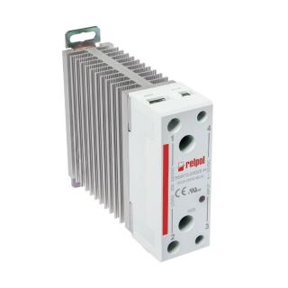 Przekaźnik półprzewodnikowy jednofazowy 240VAC 4-32VDC AC1 20/240VAC, zintegrowany z radiatorem, RSR72-24D20-H; 2615985, RELPOL  2615985/REL