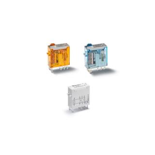 Przekaźnik przemysłowy miniaturowy 2P 8A 230V AC AgNi, producent Finder  46.52.8.230.0040/FIN