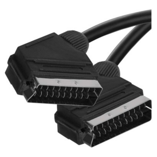 Przewód AV SCART - SCART, ECO, 1,5m  SL2001/EMO