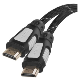 Przewód HDMI 2.0 wtyk A - wtyk A, nylon, 1,5m  SL0301/EMO