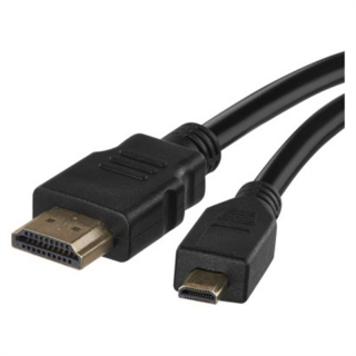 Przewód HDMI 2.0 wtyk A – wtyk D, 1,5m  S10103/EMO