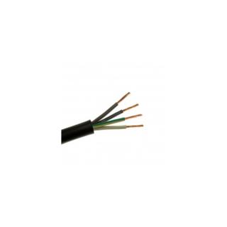 Przewód OW 3x1,5 H05RR-F 300/500V, czarny w gumie, średnica ok 8,7mm, do przedłużaczy; ELEKTROKABEL  5907702812649/EKB