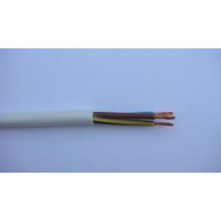 Przewód OWY 3x4 H05VV-F biały oponowy, warsztatowy 300/500V, krążek 100m; ELEKTROKABEL  5907702810928/EKB