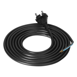 Przewód przyłączeniowy, wtyczka guma, 2x1,5mm2, 3m  OR-AE-13283/3M/ORN