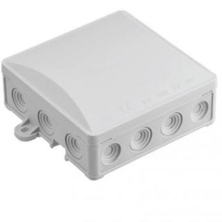 Puszka natynkowa hermetyczna 95x117x40mm IP54, klik, szara; A.0064, PAWBOL  A.0064/PAW