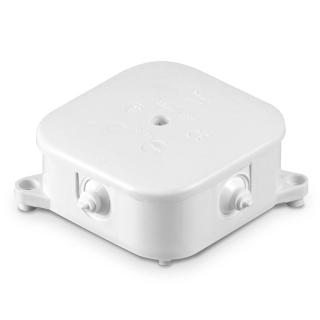 Puszka natynkowa IP44 bez wkładu (85x85x40 mm), biały, PO-75/p; T-11124, PLASTROL  T-11124/PLR