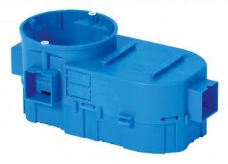 Puszka podtynkowa 60mm łączona, do elektroniki kieszeniowa, niebieska, opk.10szt, SE2x60D; 34117203, SIMET  34117203/SIM