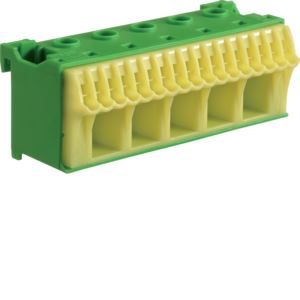 QuickConnect Blok samozacisków ochronny, zielony, 5x16+17x4mm2, szer. 90mm; KN22E, HAGER  KN22E/HAG