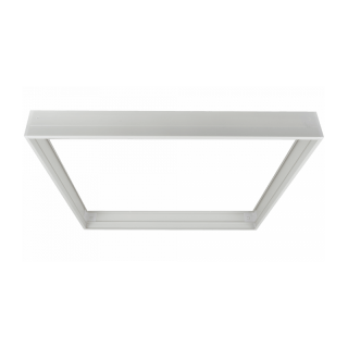 RAMKA ZATRZ. N/T 600x600 BACKLIT PVC 6.5cm BIAŁA  EC20817/ECO