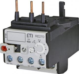 RE27D-0,8 przekaźnik termiczny 0,56A-0,8A do CEM9..32; ETI POLAM  004642402/ETI