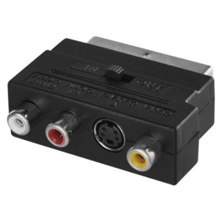Redukcja SCART 3Cinch + SVHS  K9304/EMO