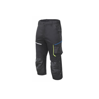 REETZ spodnie ochronne 3/4 elastyczne czarne 4XL (60)  HT5K826-4XL/GTV