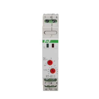 Regulator temperatury przeciw zamarzaniu zakres -4 do +5 st.C, I=16A, 1moduł  RT-811/FIF