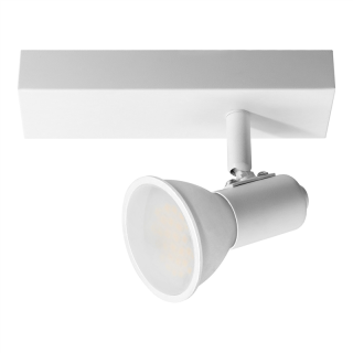 RIO SP 1, oprawa ścienno-sufitowa, GU10 max. 60W, IP20, biała  AD-OP-6429WGU10/ORN