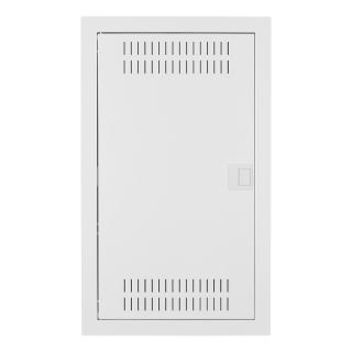 Rozdzielnia podtynkowa multimedialna MSF drzwi metalowe 3/42; Biały Ral 9016; IP30  2013-00/EPN