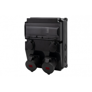 Rozdzielnica CAJA 12M SCENIC g/p 16/5, 32/5, 2x230V  F3.2680/FEL