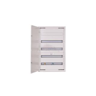 Rozdzielnica modułowa 120M 5x24M natynkowa metalowa z zamkiem, IP30 550x905x132mm, biała, NRPSM 120 5X24 Z; 120-5-24-2, SABAJ  120-5-24-2/SAB