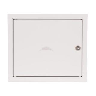 Rozdzielnica modułowa 1x12M natynkowa metalowa z zamkiem, IP31 310x265x130mm, biały, NRP 12 Z; 3-214, SABAJ  3-214/SAB
