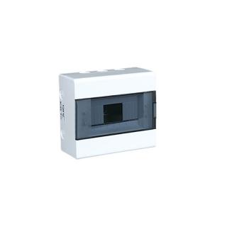 Rozdzielnica modułowa 1x8M (N+PE) natynkowa IP40, drzwi transparentne, SRn-8 (N+PE) ; 1,2, ELEKTRO-PLAST OPATÓWEK  1.2/EPO
