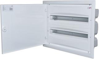 Rozdzielnica modułowa 2x24M podtynkowa IP40, drzwi metalowe; ERP 24-2, ETI POLAM  001101293/ETI