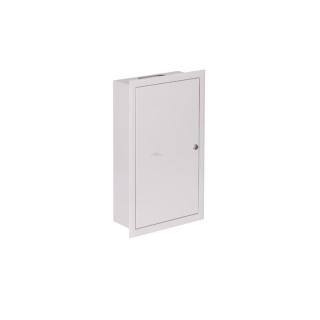 Rozdzielnica modułowa 3x12M podtynkowa metalowa z zamkiem, IP31 270x480x120mm, biała, RP 36 Z; 1-028, SABAJ  1-028/SAB