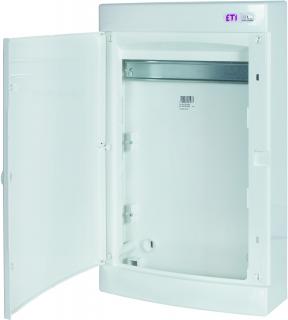 Rozdzielnica natynkowa multimedialna IP40 pusta, wymiar w modułach 3x12M, ECT36PO MEDIA/EMPTY; 001101302, ETI POLAM  001101302/ETI