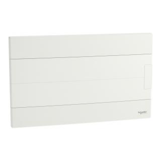 Rozdzielnica podtynkowa IP40 1 rząd 18 modułów, drzwi białe, Easy9 EU IP40 EZ9EU-1-18-PT-P; EZ9EUB118, SCHNEIDER ELECTRIC  EZ9EUB118/SCH