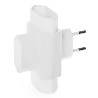 Rozgałęźnik R-1 3x2P/11, 3x2,5A, 230V, IP20; W-01141, PLASTROL  W-01141/PLR