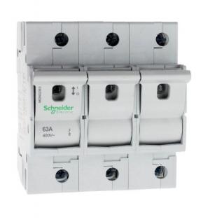 Rozłącznik bezpiecznikowy D02-63-3 63A 3-biegunowy bez wkładek; MGN02363, SCHNEIDER ELECTRIC  MGN02363/SCH